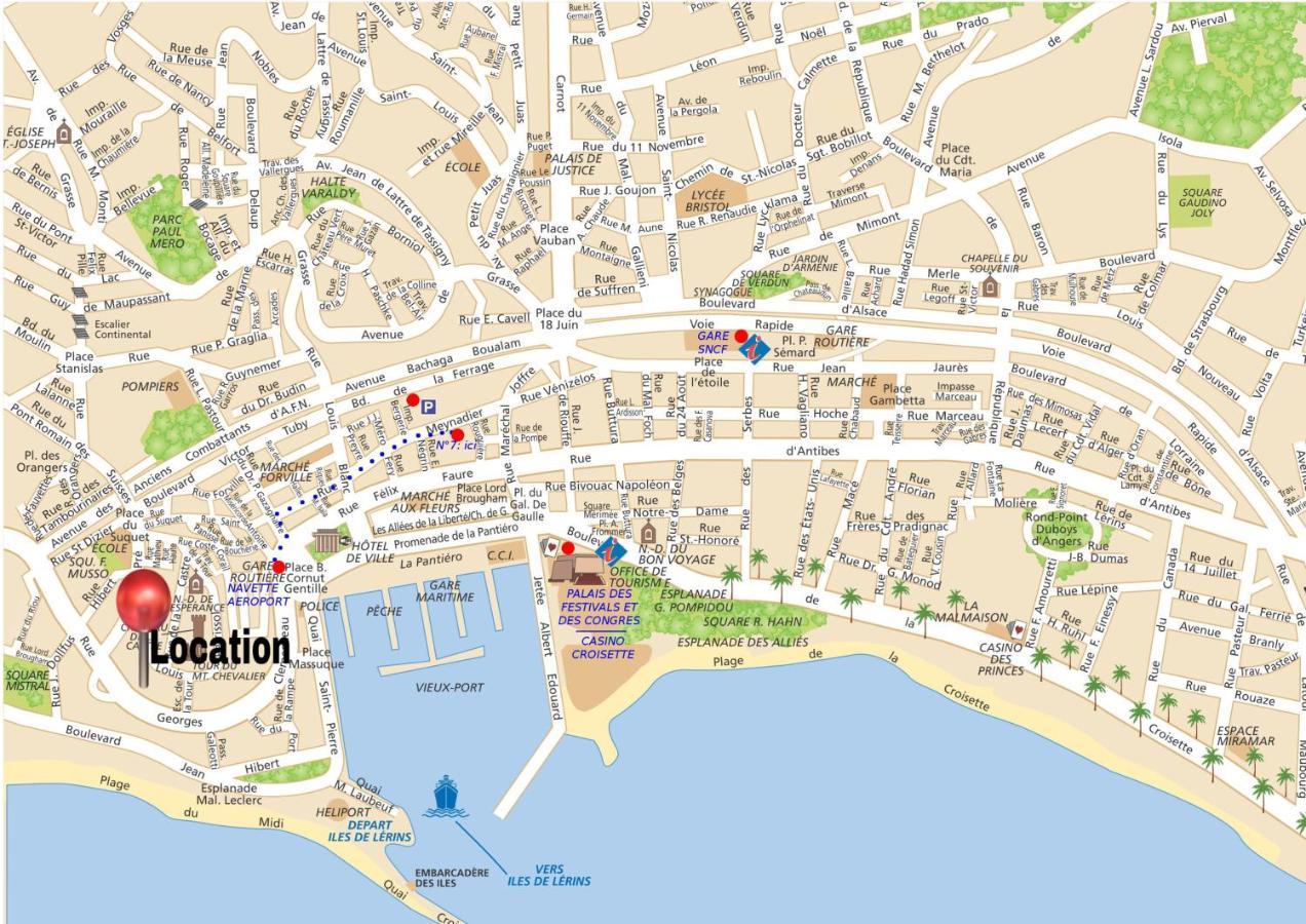 Maisonnette Studio Bas Suquet, Proche Plage Et Palais Cannes Esterno foto
